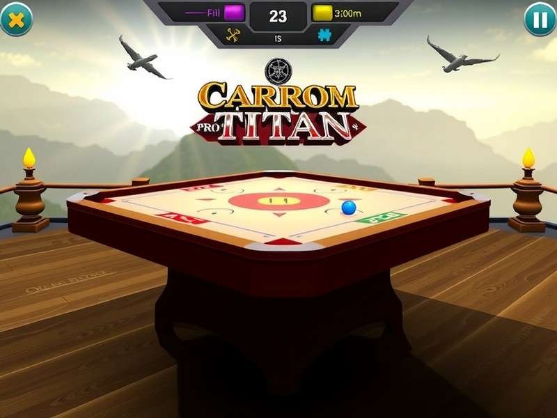 Carrom Pro Titan Gameplay Screenshot